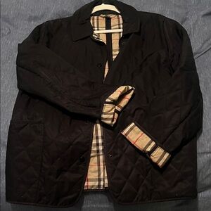 Black Quilted Jacket